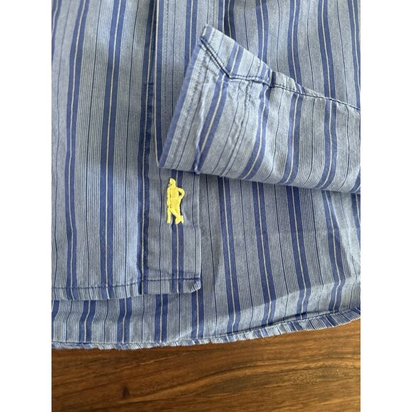 T. Harris London Gentlemens Fit Long Sleeve Button Down Size M - Picture 5 of 6